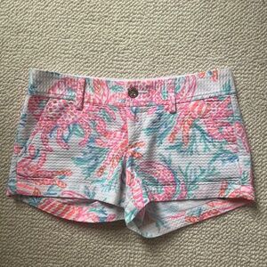 NWT Lilly Pulitzer Walsh Shorts sz 2